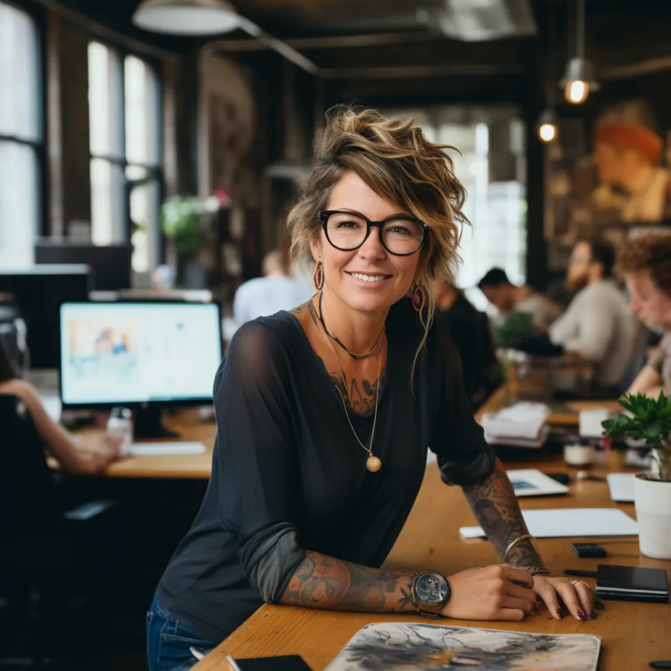 Cliente donna professionista